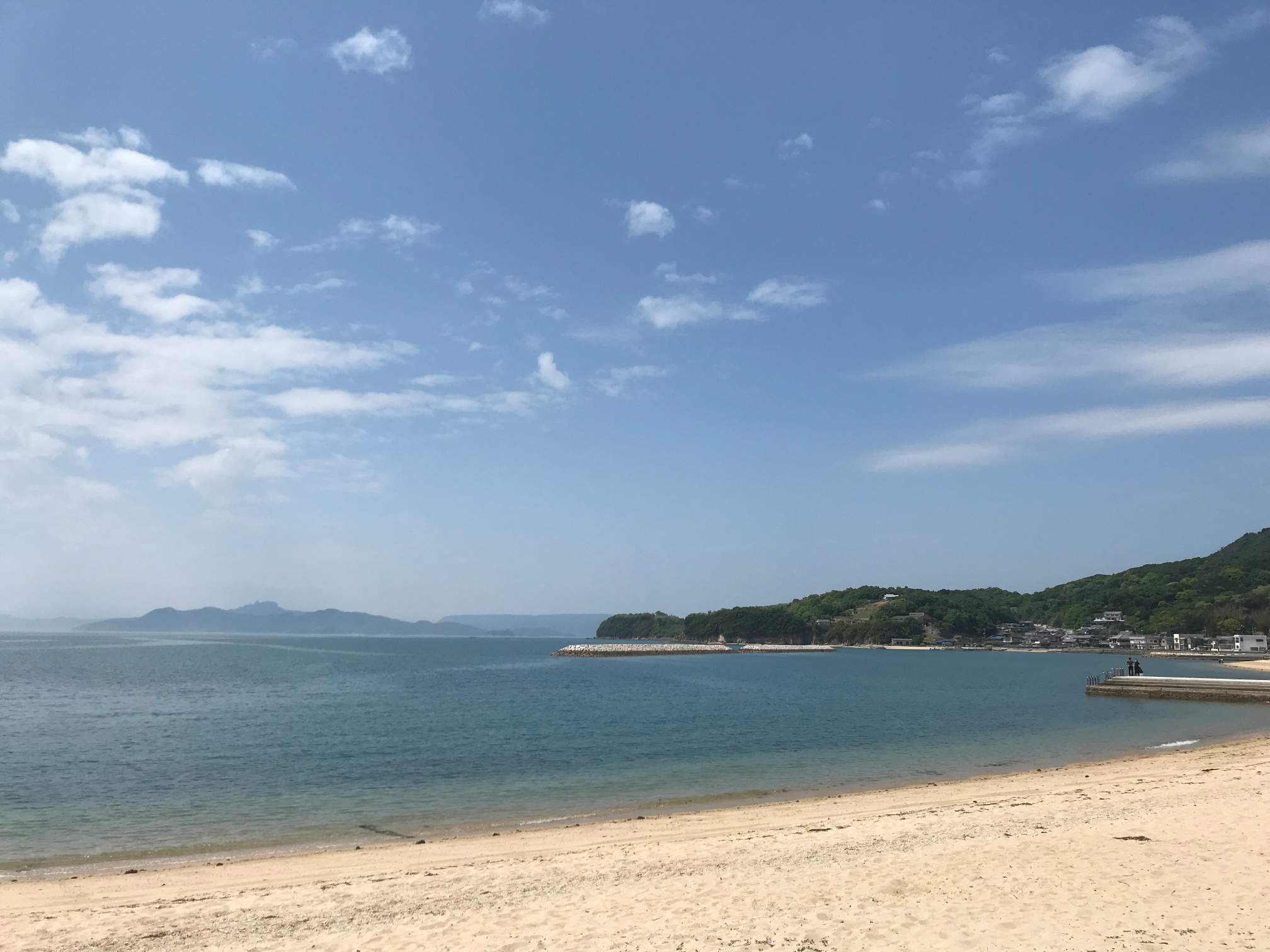 小豆島 鹿島海水浴場